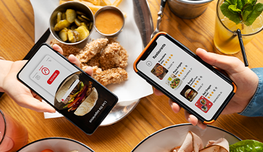 Restaurant website preview